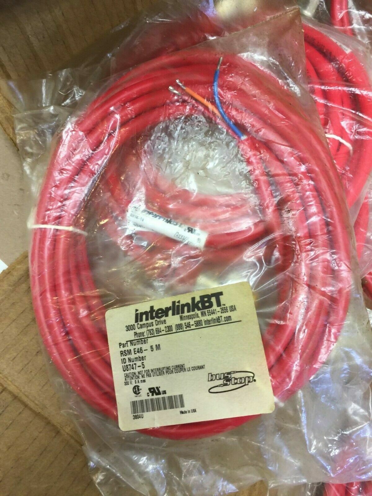 RSM E46-5M - TURCK U8747-5