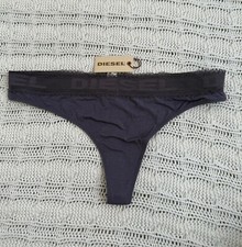 Vintage Purple Diesel Thong Women s Size Large/Medium Stretchy and Soft
