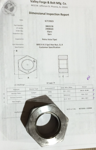 TALSCHMIEDE M42 X 4,5 X 220 MM SH SPC4 SECHSKANTKOPF WINDKRAFTANLAGE SCHRAUBE KOMPRESSION - Bild 3 von 18