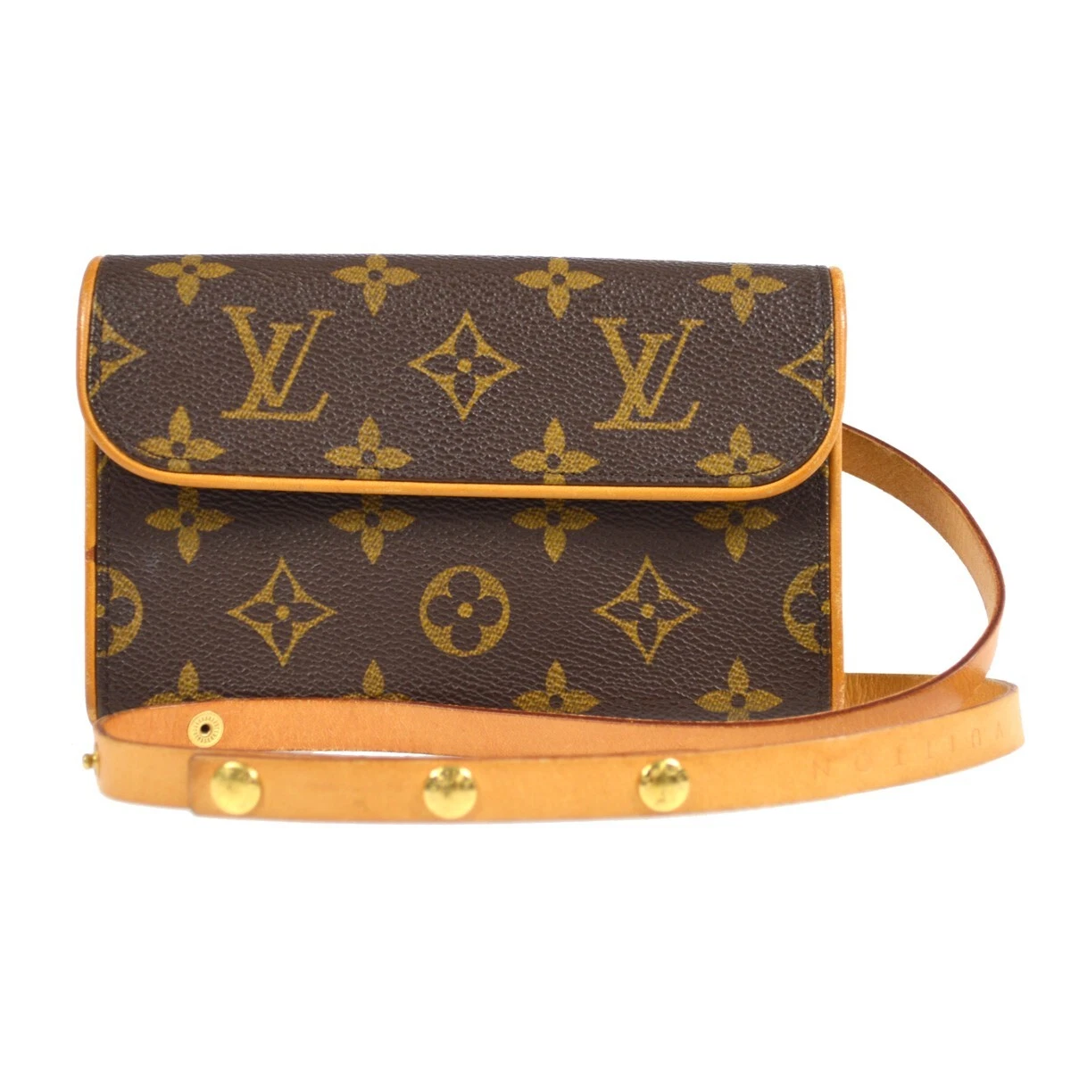 Louis Vuitton Pochette Florentine Belt Bum Bag #S Monogram M51855 FL0011  69331