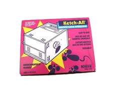 Ketch-All Multiple Catch Mousetrap No Bait Kness Made in USA Easy use Reusable