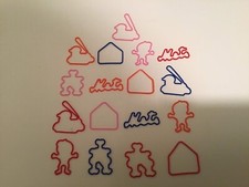 Original shapes RUBBER BANDS Set of 17 ( Forever Collection)