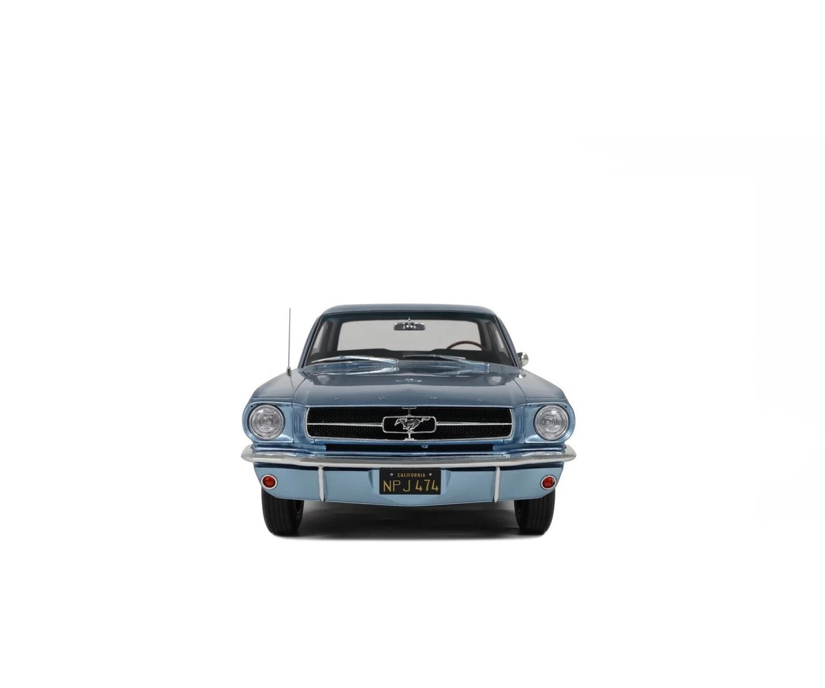 Ford Mustang V8 Hardtop Pony Blue 1965 OTTO G089 Diecast 1:12
