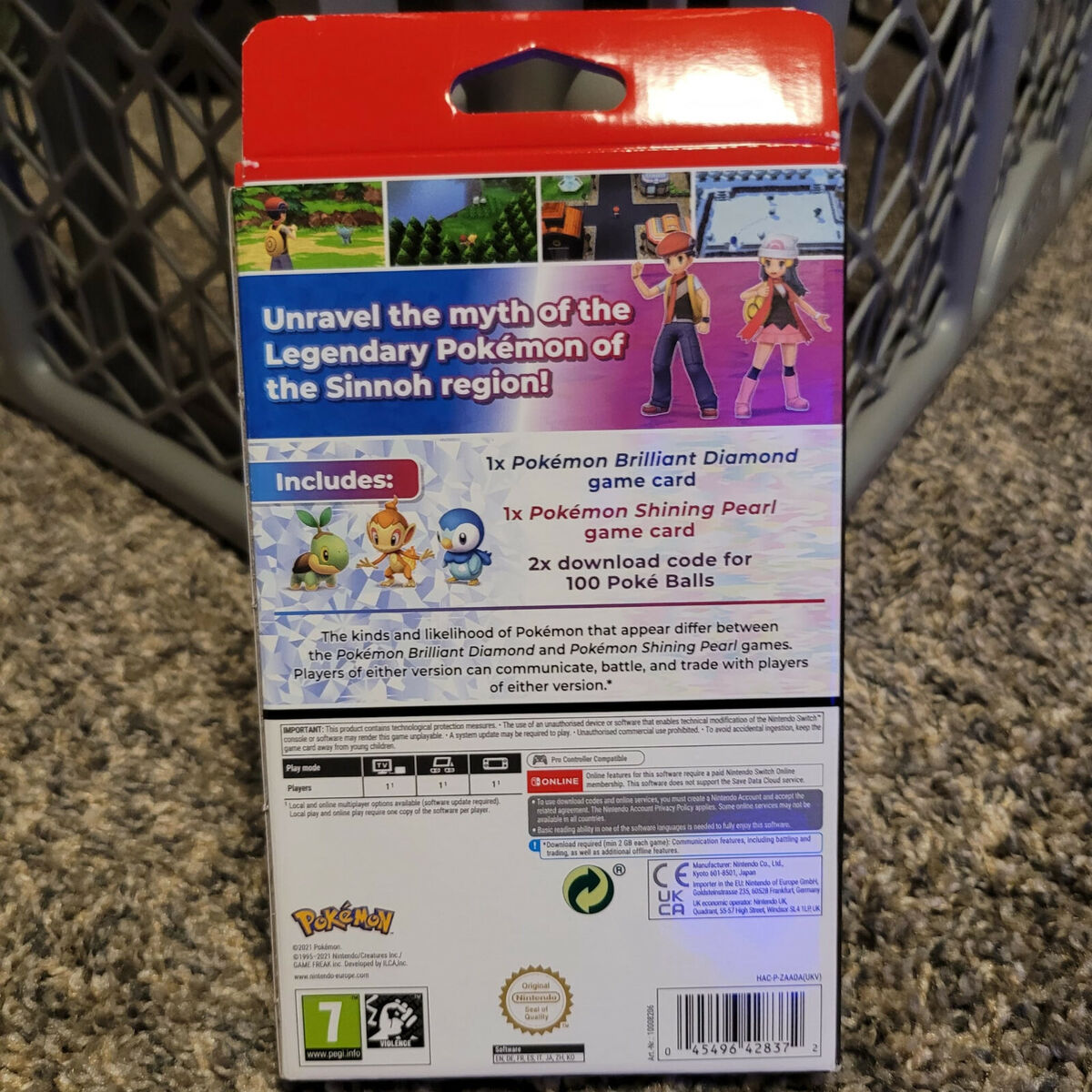 Pokémon™ Brilliant Diamond & Pokémon™ Shining Pearl Double Pack