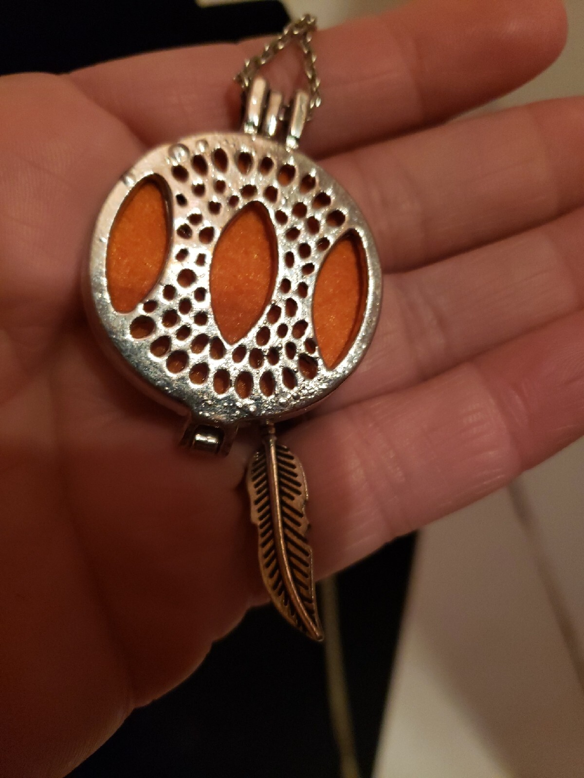 DREAM CATCHER ESSENTIAL OIL DIFFUSER NECKLACE ARO… - image 6