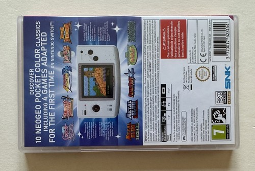 Neogeo Neo Geo Pocket Farbauswahl Vol.1 Nintendo Switch brandneu versiegelt PAL - Bild 2 von 2