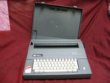 Smith Corona Electric Portable Typewriter SL 575 w Cover- Spell Right Dictionary thumbnail