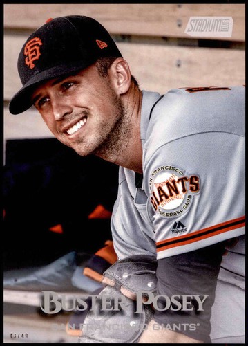 Buster Posey 2019 Topps Stadium Club Variations 5x7 #244 43/49 | eBay