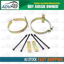 2 PCS For RV A-Frames Chassis 150mm Tube Pole Carrier Brackets AU STOCK