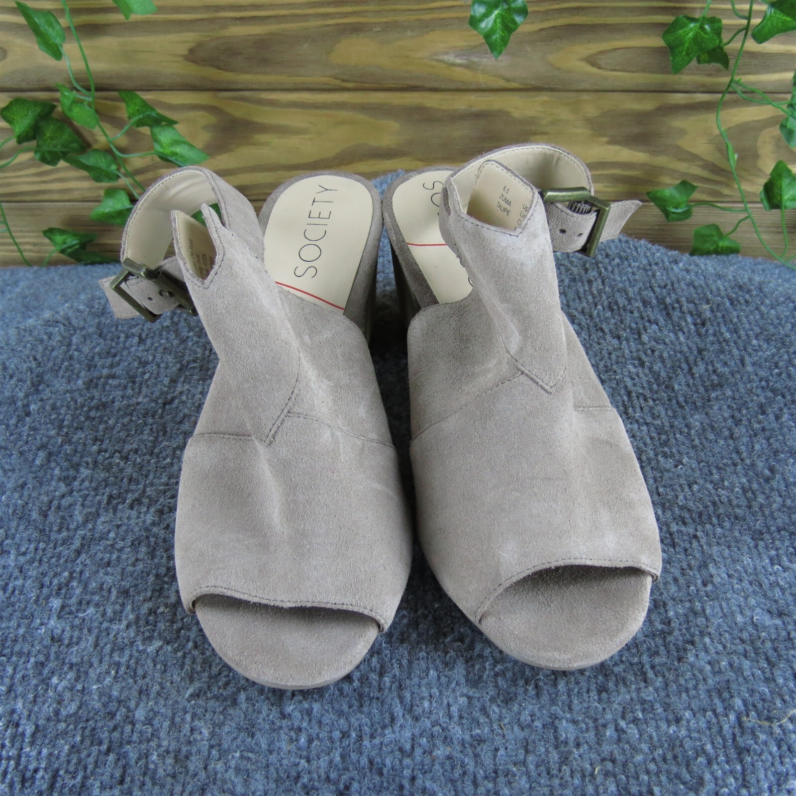 APL Sole Society Donna Zuma Gladiatore Pelle Taupe Tg 6 5 Medium Usatoatamente Deli