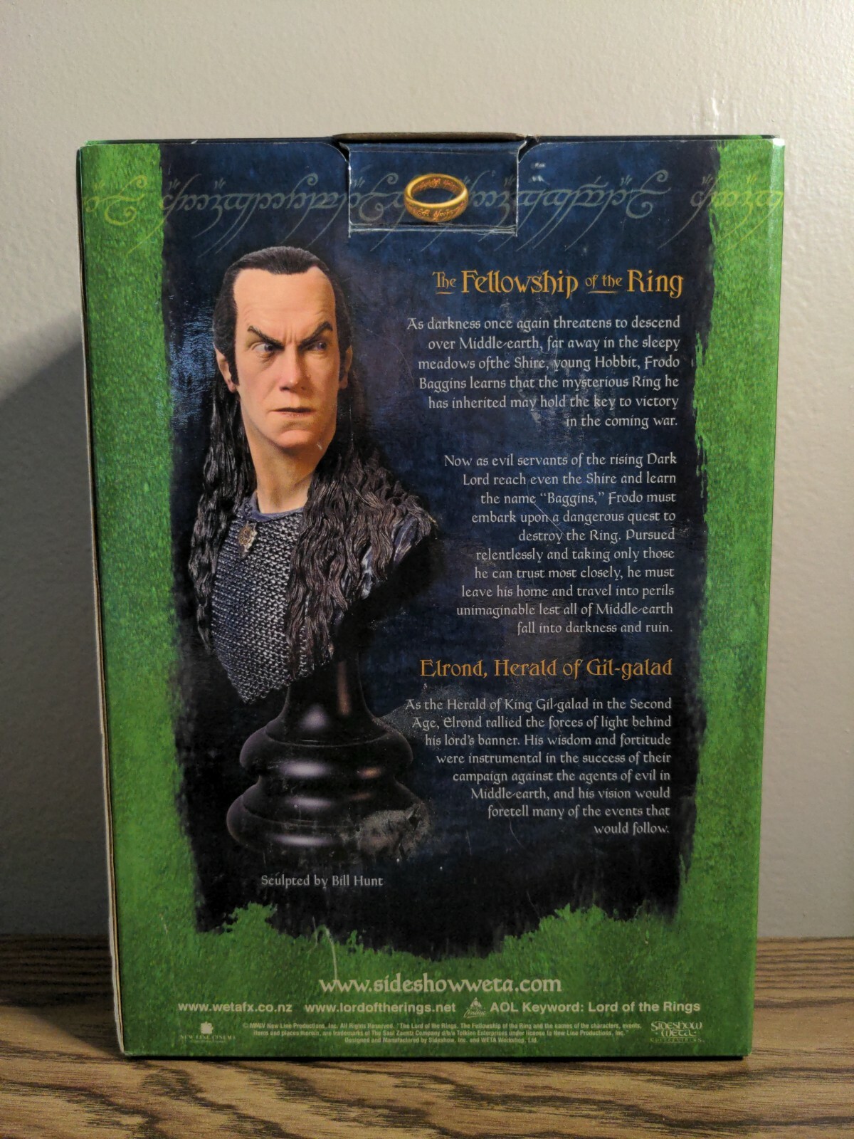緑林シリーズ SIDESHOW/WETA ロードオブザリング ウォールプラーク