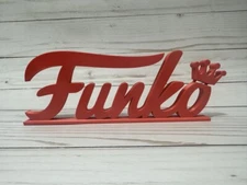 Funko POP! Shelf Display Sign 9 Inches Long 3D Printed