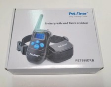 Dog Training Collar Petainer PET998DRB Rechargeable Waterproof single collar.