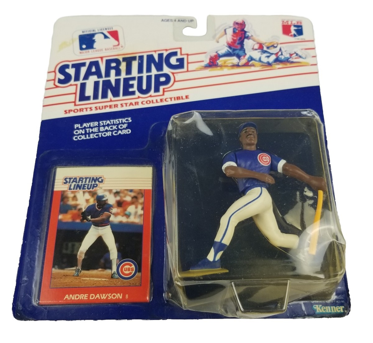 NEW Kenner STARTING LINEUP 1988 ANDRE DAWSON MLB Chicago