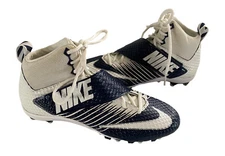 Nike Football Cleats Men Size 11 Lunarbeast  Strike Pro TD Navy Blue White 
