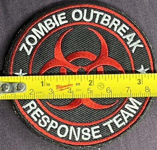 Parche de gancho y bucle Biohazard Zombie Outbreak Response Team Resident Evil R1 - Imagen 3 de 4