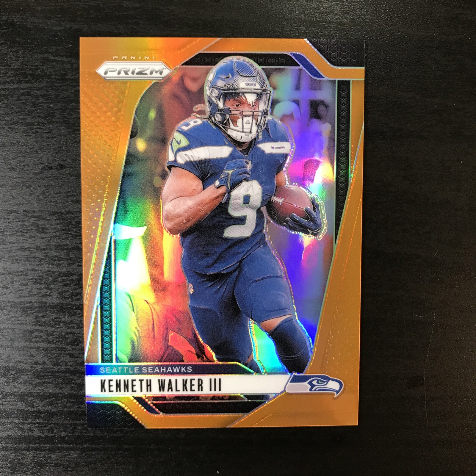 KENNETH WALKER 2024 Prizm ORANGE PRIZM #260 ~ Seahawks #'d /249