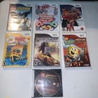 Wii Misc Game Lot (7) Batman Transformers Spongebob