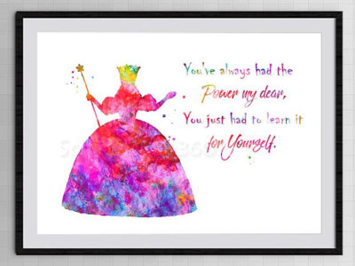 glinda the good witch quotes you always had the power