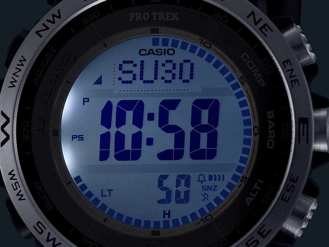 CASIO PRO TREK Mens Watch PRW-35Y-2JF Camp Climbing Hiking NAVY