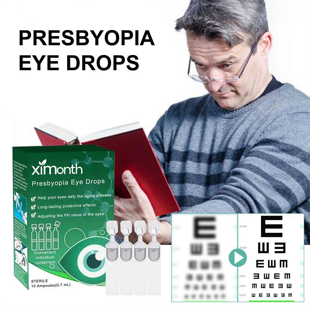 Presbyopia Vision Restore Eye Drops Relieve Fatigue Aningeresting Clean Rel K1U