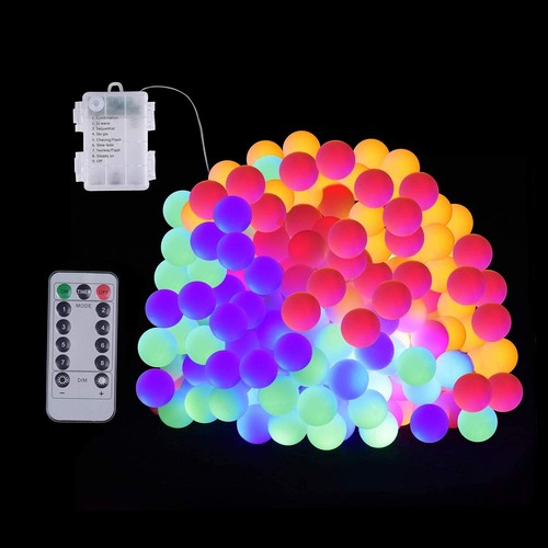 100 LED Battery Operated Christmas Lights Indoor Outdoor Waterproof Fairy Lights - Picture 12 of 59