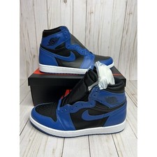 Nike Air Jordan 1 Retro High OG Dark Marina Blue Black GS Size 6Y 575441 404