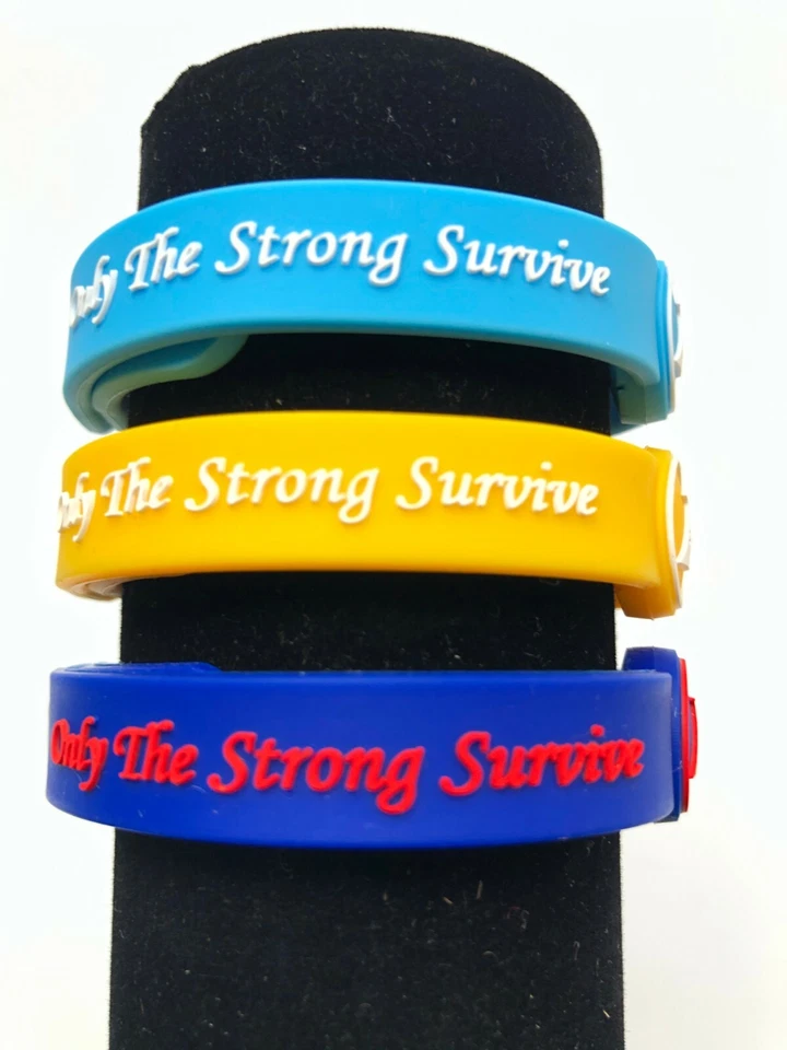 Allen Iverson Pulsera Baloncesto Silicona Ajustable Pulsera Goma Foto 3 de 4