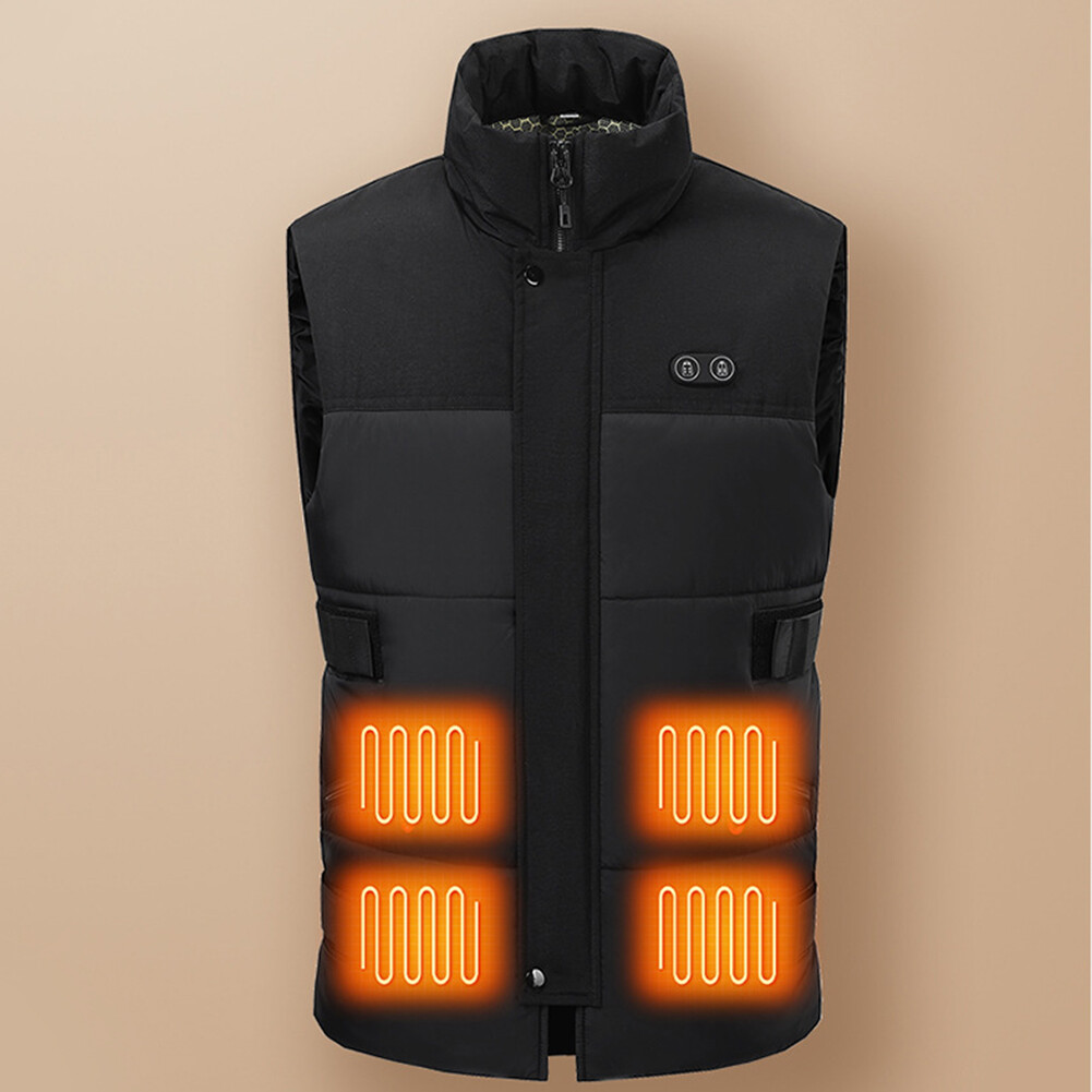 ALTRA 8 Aree Abbigliamento Sportivo Cappotto Riscaldato Gilet Caldo da Esterno per Uomo e Donna