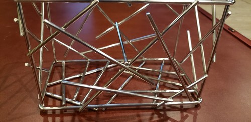ALESSI for Delta Airlines Water Caddy Stainless Steel wire basket 044207752 - Picture 2 of 9
