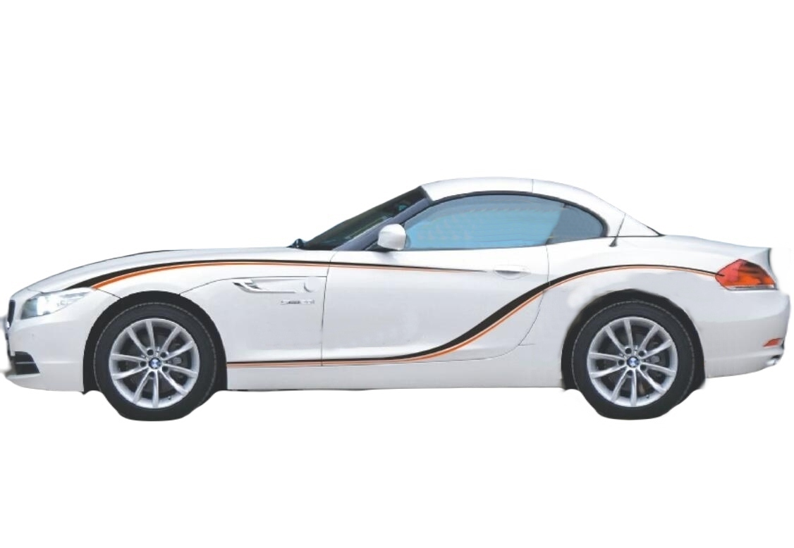 Graphic Racing Stripe Car Sticker Kit For BMW Z4 Side Door Decal Vinyl