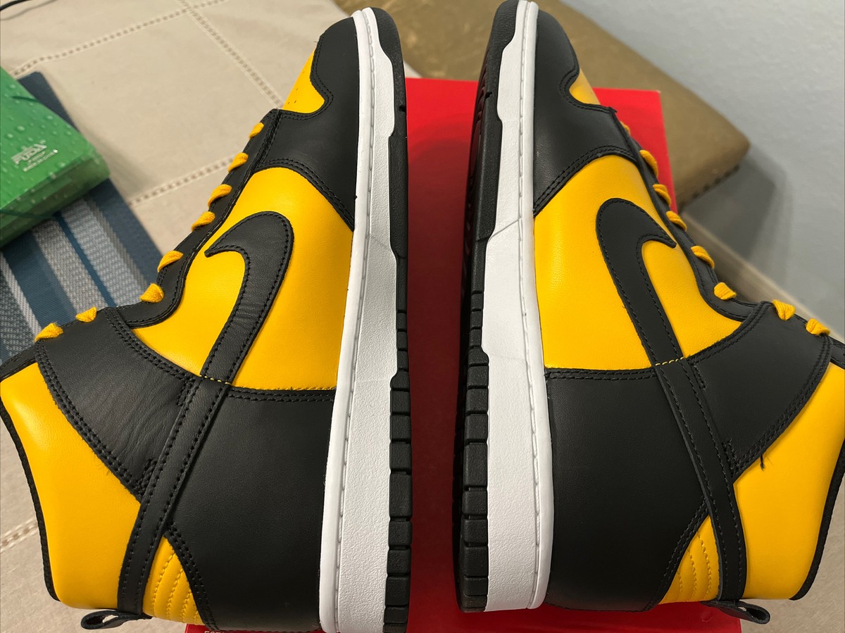 Nike Dunk High Retro “University Gold/Black-White” DD1399
