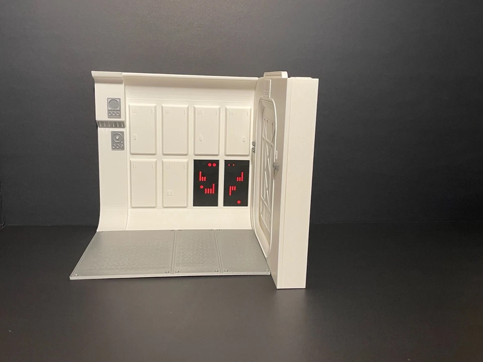 Impresión 3D Pasillo y Puerta Tantive IV Serie Negra Star Wars Escala 1:12 Foto 2 de 2