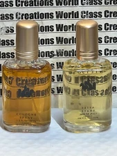 STETSON FOR MEN BY COTY - COLOGNE SPRAY+AFTER SHAVE SPLASH - 1.5 OZ EACH - RARE