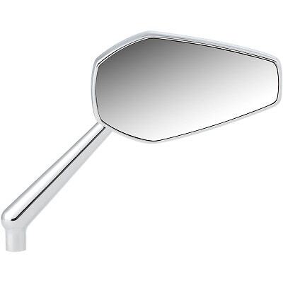 Arlen Ness Mini Stocker Right & Left Chrome Mirror Screw-In Universal & Harley - Picture 3 of 3