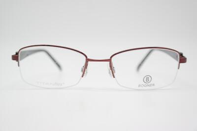 Brille BOGNER 732008 TITANFLEX Kupfer Rotbraun Halbrand Brillengestell Neu