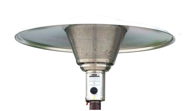 Hiland 36" Commercial Patio Heater One Piece Shield