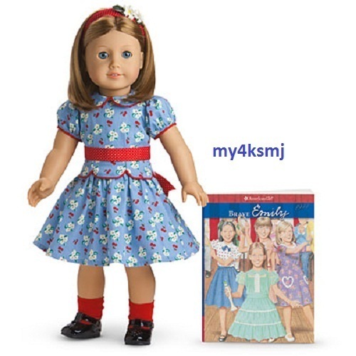 American Girl EMILY PUPPE UND BUCH Freundin von Molly Puppe schneller Versand - Bild 1 von 5