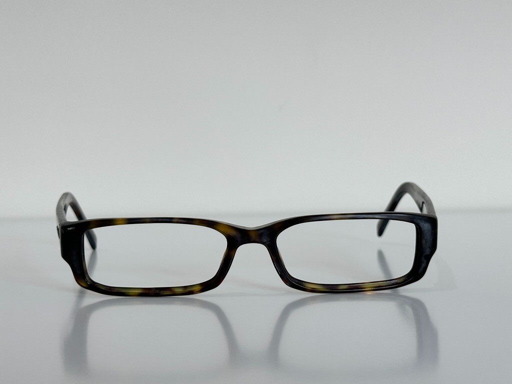 PRADA VPR 19L 2AU-1O1 Square Havana Brown Eyeglasses Optical  display picture 1