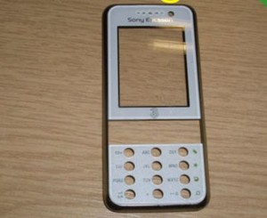 Genuine Original Sony Ericsson K660 K660i Front Fascia Cover Housing White