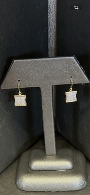 John Atencio Pave Diamond Earrings 