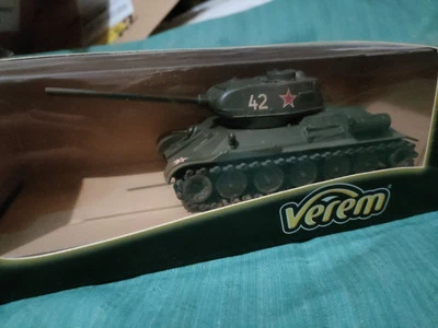 Verem Solido 1/50, char T34/85 , V9037 , état comme neuf - Photo 1/4
