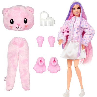 Barbie Cutie Cozy Cute Reveal Serie Puppe - Teddybär