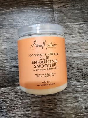 Shea Moisture Coconut & Hibiscus Curl Cream 20 oz for Thick Curly Hair