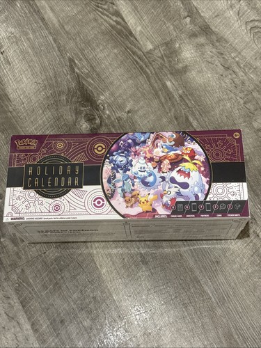 Pokemon Holiday Calendar 2025 New Sealed Advent Calendar 25 Day Calendar - Picture 1 of 6