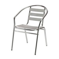6 X Alu Gartenstuhl Alustuhl Bistrostuhl Bistrosessel Stuhl Stuhlset GartenmöBel