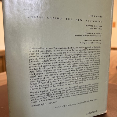 Understanding the Old Testament 2nd ED Bernhard W. Anderson 1966 HCDJ - Picture 3 of 16
