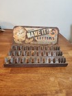 Kursh Products Danite Reflecting Letters Mid Century Tin Hardware Store Display  — photo 1