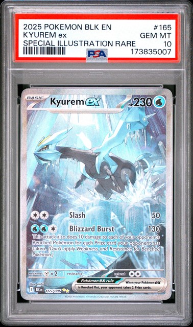 Kyurem ex #165 (Black Bolt (2025))