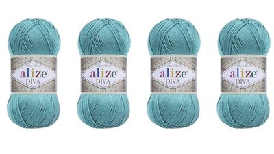 4 Balls Hand Knitting Yarn 100% Microfiber Acrylic 13779.53 inches, 376 